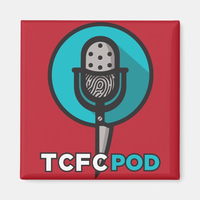 Fyrkantig Logotyp, magnet (Framsidan)