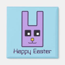 Fyrkantig Påskhare, magnet