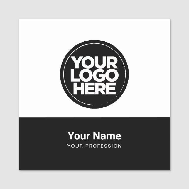 Fyrkantig personalstift Namn bricka eller magnetis Namnbricka (Framsida)