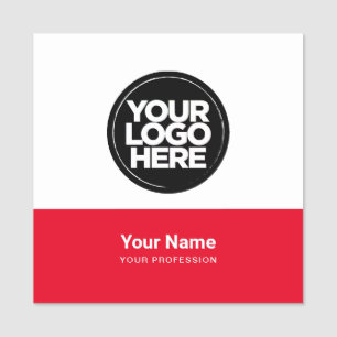 Fyrkantig personalstift Namn bricka eller magnetis Namnbricka