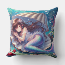 Fyrkantig pil för svängande Sjöjungfru Kudde