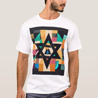 Fyrkantig, platt Logotyp T-Shirt
