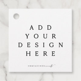 Fyrkantig/Rund Etikettutskrift Gåvor Etiketter