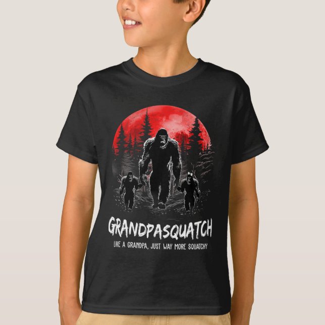 Fyrkantig som en morfar... t shirt (Framsida)