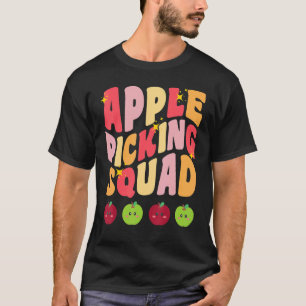 Fyrkantig torgaväxling för höstordlista för äppelp t shirt