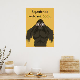 Fyrkantiga färgrutor bak poster