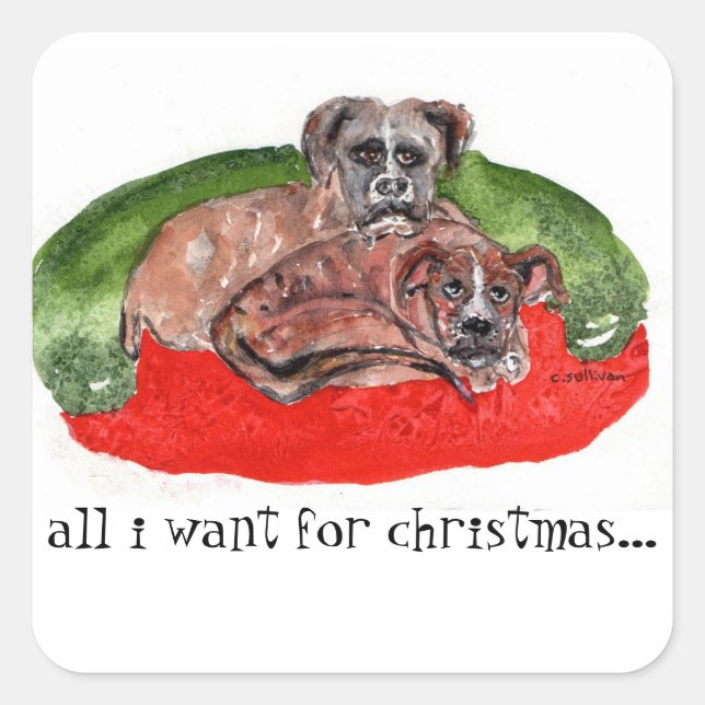 Fyrkantiga fästpunkter fyrkantigt klistermärke (Framsida)