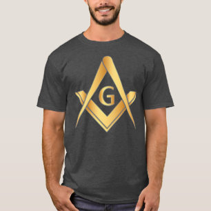 Fyrkantiga Freemason-presentationer för manar Maso T Shirt