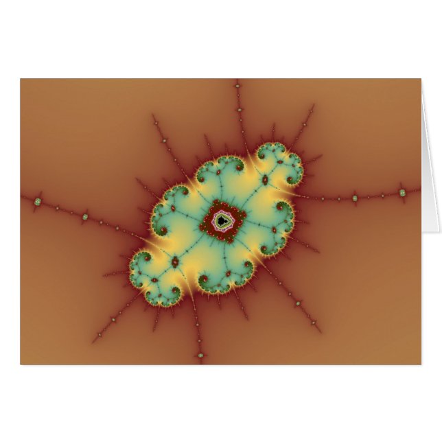 Fyrkantiga hjärnor - ändkort hälsningskort (Framsidan Horizontal)