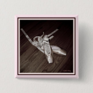 Fyrkantiga knappnålar för toeskon knapp