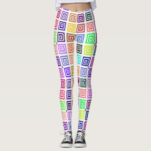 Fyrkantiga Spiral Leggings