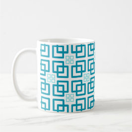 Fyrkantiga tealtoner kaffemugg
