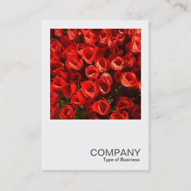 Fyrkantigt foto 01 - Tulips Visitkort (Framsida)