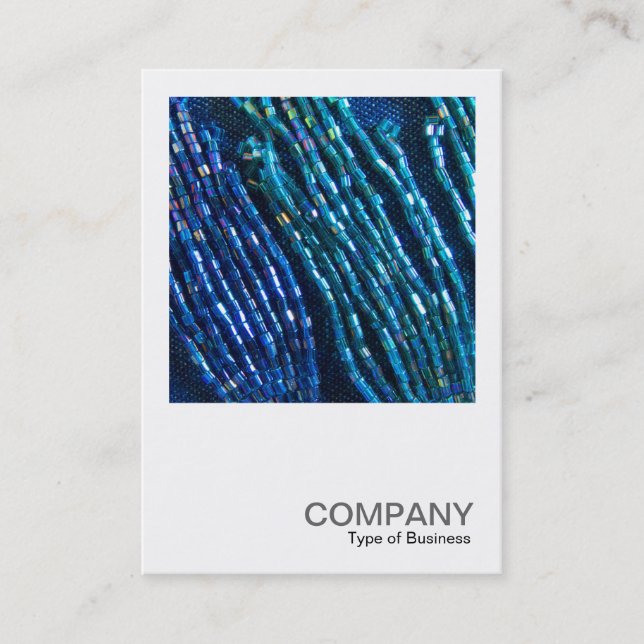 Fyrkantigt foto 0370 - Bead Braids Visitkort (Framsida)