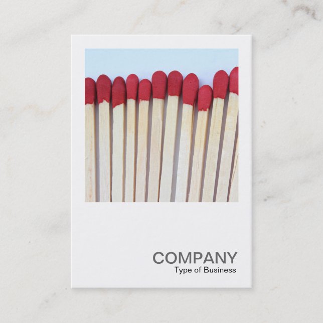 Fyrkantigt foto 0539 - Matchar 03 Visitkort (Framsida)