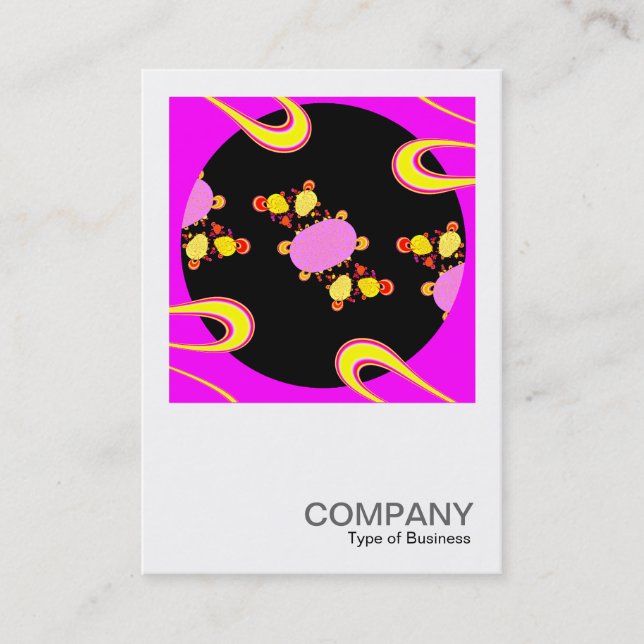 Fyrkantigt foto 077 - Fyrkantig design Visitkort (Framsida)