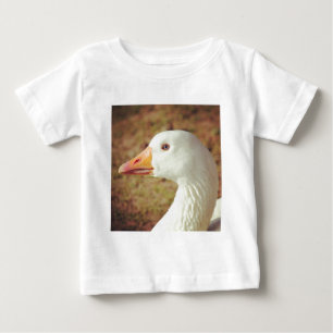 Fyrkantigt foto - Gås (stäng upp) Tee