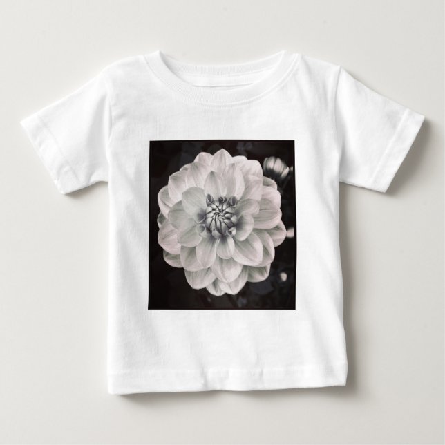 Fyrkantigt foto - Krysanthemum T-shirt (Framsida)