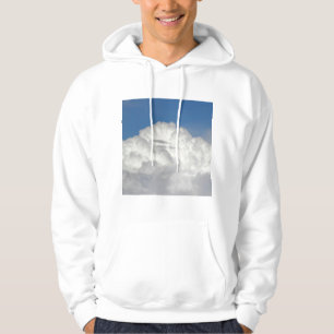 Fyrkantigt foto - moln hoodie