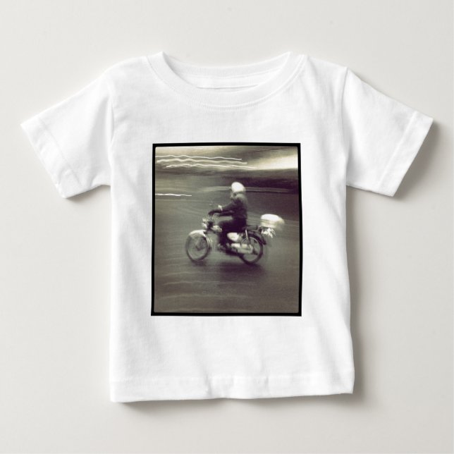 Fyrkantigt foto - Speedy Moped T Shirt (Framsida)