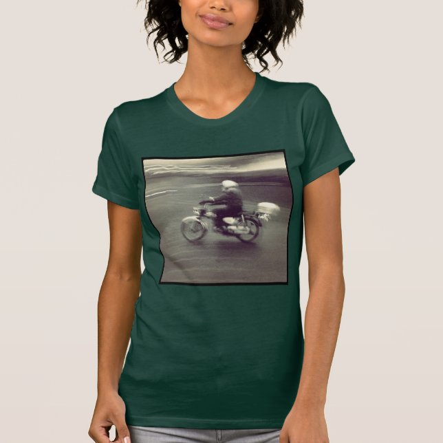 Fyrkantigt foto - Speedy Moped Tee Shirt (Framsida)