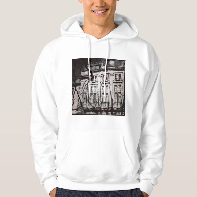 Fyrkantigt foto - Universiteten Hoodie (Framsida)