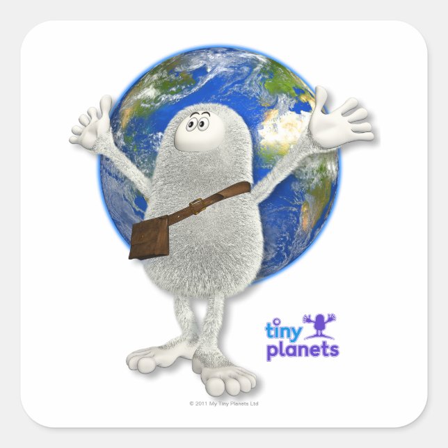  FYRKANTIGT KLISTERMÄRKE (Framsida)