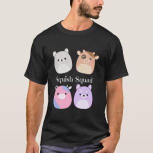 Fyrkantigt kvadratiskt Mjukisdjur Mallow Plush Col T Shirt