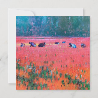 Fyrkantigt, platt anteckningskort