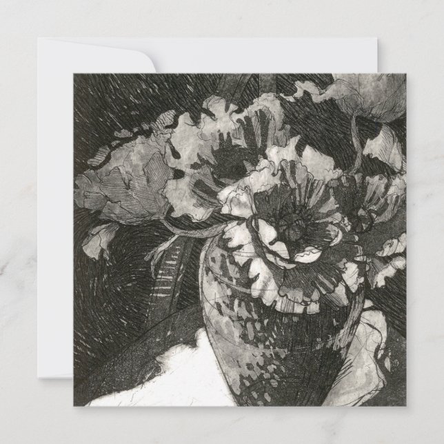 Fyrkantigt, platt anteckningskort (Framsida)