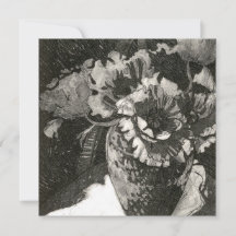 Fyrkantigt, platt anteckningskort