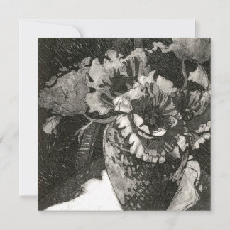 Fyrkantigt, platt anteckningskort