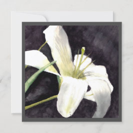 Fyrkantigt plattkort 5,25x5,25 julkort