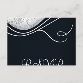 Fyrkantigt RSVP OSA Kort