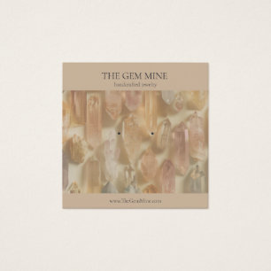  FYRKANTIGT VISITKORT