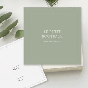  FYRKANTIGT VISITKORT