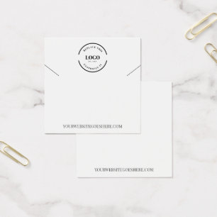  FYRKANTIGT VISITKORT