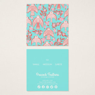  FYRKANTIGT VISITKORT