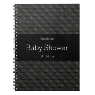 Fyrkantlista för 3D-Mönster Anteckningsbok