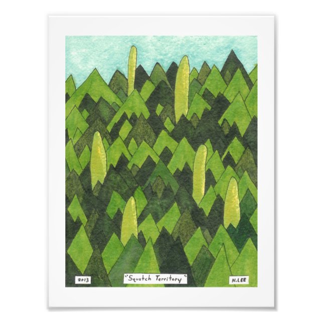 Fyrkantområde Fototryck (Framsidan)