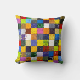 Fyrkantruta för abstrakt kudde