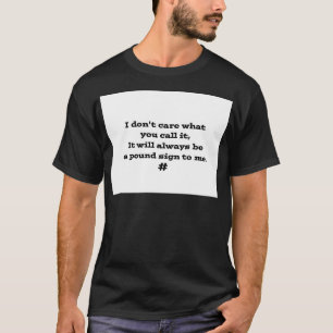 Fyrkantstecken Tee