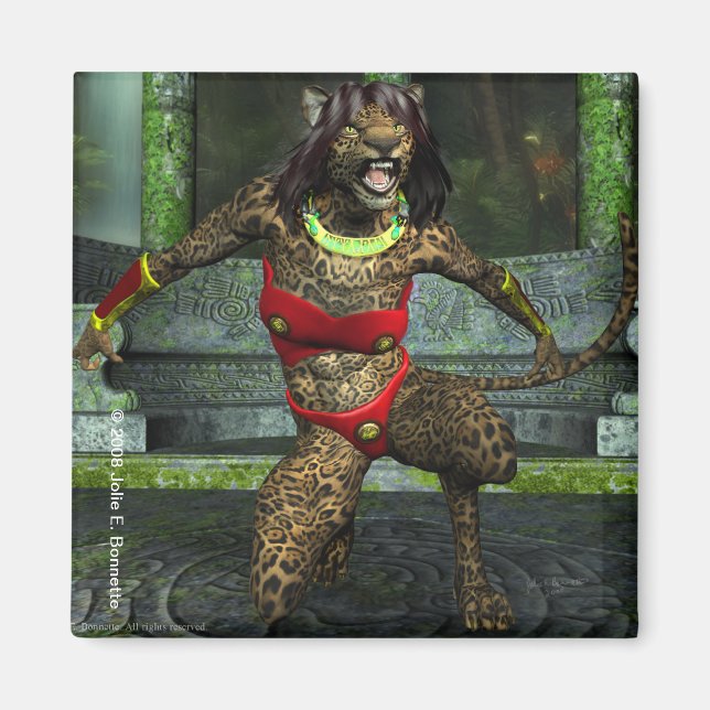 Fyrkantstreck för avvikelse magnet (Framsidan)