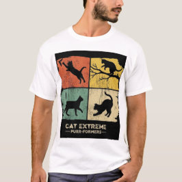 Fyrkattslapptäcke T Shirt