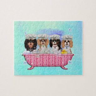 Fyrkavaalirar i en tubpuzzel, av Dub-Dub Pussel