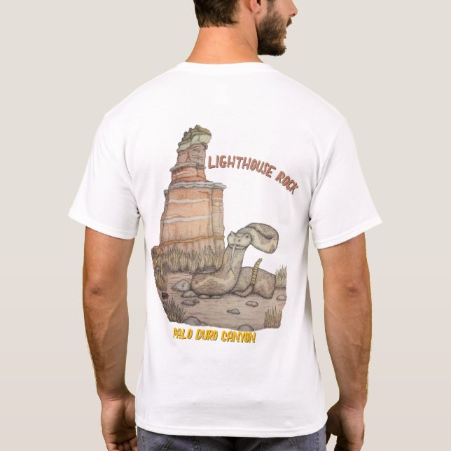 Fyrklippa Skallerorm T Shirt (Baksida)
