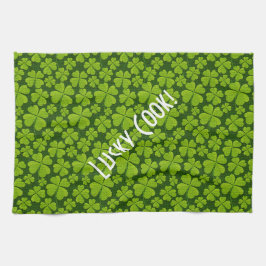 Fyrklöver Blommigt för elegant Kökshandduk