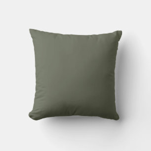 Fyrklöver Grönt 616652 Solid Färg Design Kudde