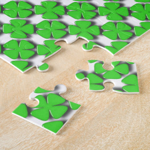 Fyrklöver Jigszawa Puzzle Pussel