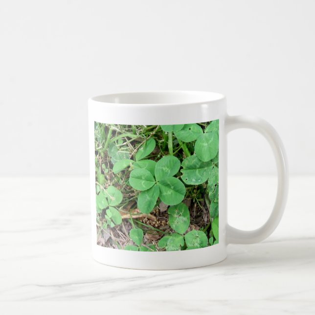 Fyrklöver Kaffemugg (Höger)
